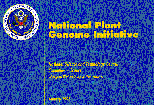 Plant Genome Intiative Cover Graphic
