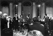 In 1969, the 30th anniversary of the Executive Office of the President Budget ceremony  was held in the Indian Treaty Room, Room 474, in the Old Executive Office Building.
