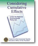 Cumulative Effects Report Cover