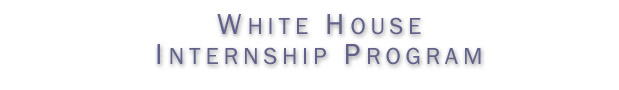 White House Internship Program