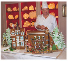 White House Chef and the Gingerbread House