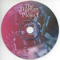 PHOTO: CD entitled 'The Human Genome Project'