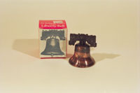 PHOTO: A model of the Liberty Bell