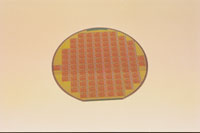 PHOTO: Six inch silicon wafer with SC2 Devices