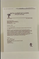 PHOTO: Beitel Elementary School Letter