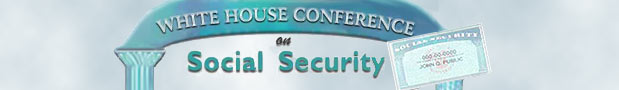 White House Conference on Social Security